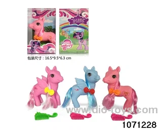 Flying Horse with Comb in window box