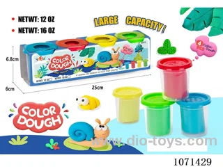 Colored clay set
