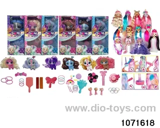21cm Doll Set in Tied On Card