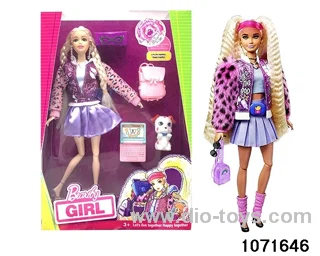 11.5 inch 12 jointed doll set in window box