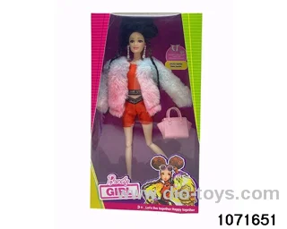11.5 inch 12 jointed doll set in window box