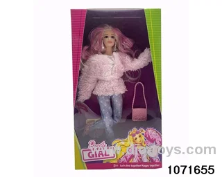 11.5 inch 12 jointed doll set in window box