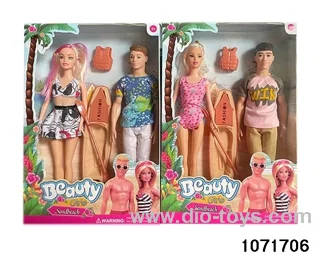 11.5 inch doll set in window box