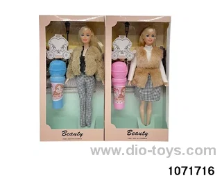 11.5 inch doll set in window box