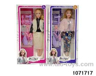 11.5 inch doll set in window box