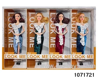 11.5 inch 9 jointed doll set in display box