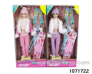 11.5 inch doll set in window box
