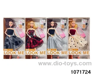 11.5 inch 9 jointed doll set in window box