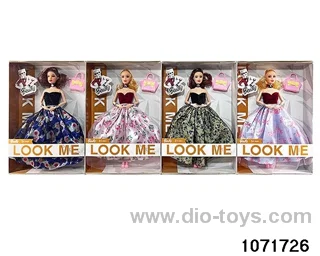 11.5 inch 9 jointed doll set in window box