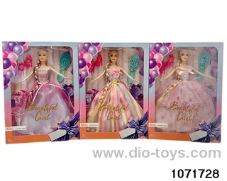 11.5 inch doll set in window box