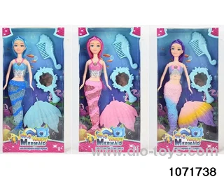 14 inch doll set in window box