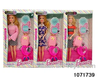11.5 inch doll set in window box