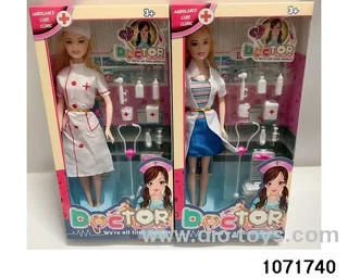 11.5 inch doll set in window box