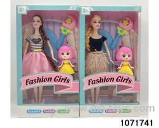 11.5 inch doll set in window box