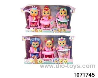 5.5 inch doll set in window box