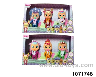 5.5 inch doll set in window box