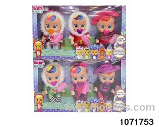 6 inch doll set in window box