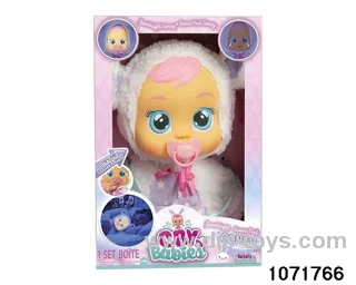14 inch doll set with 4 voices music in window box
