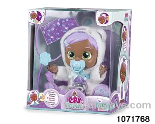 14 inch doll set with 4 voices music in window box