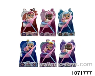 10 inch doll set with 4 voices music in display box