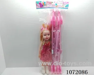 18inch doll with trolley