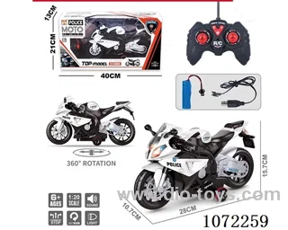 1:20 2ch rc Motorcycle with light/music