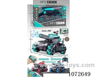 rc tank with water bullet