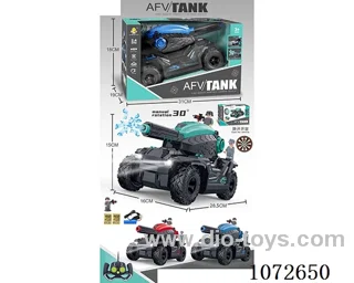 rc tank with water bullet