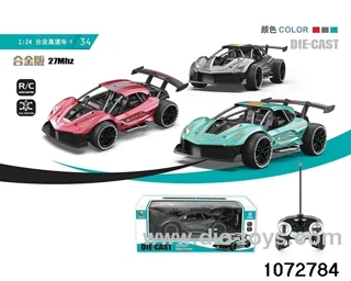 1:24 Alloy R/C Car in window box