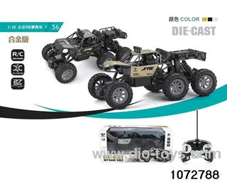 1:18 Alloy R/C Car in window box