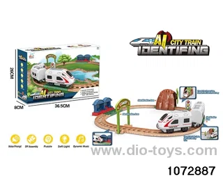 Electric Track Set (lights and music) in window box
