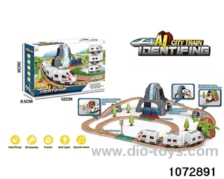 Electric Track Set (lights and music) in window box
