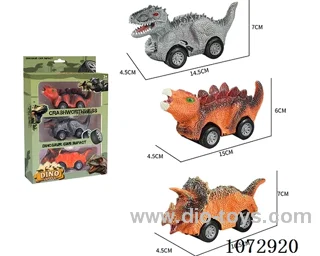 friction dinosaur car