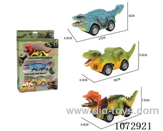friction dinosaur car