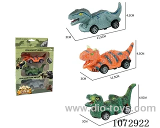 friction dinosaur car