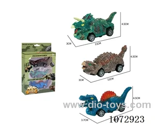 friction dinosaur car