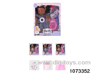 14 inch doll with english IC in window box
