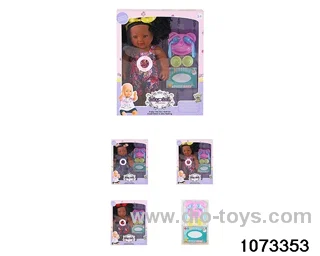 14 inch doll with english IC in window box