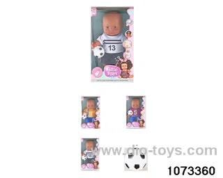 12 inch doll with english IC in window box
