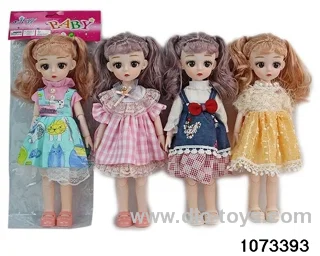 14 inch 12 jointed doll in PP bag with header