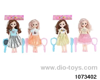 14 inch 12 jointed doll in PP bag with header