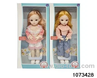 14 inch 12 jointed doll in window box