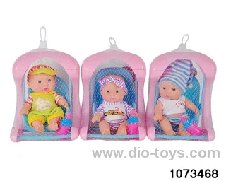 8 inch doll in Net bag