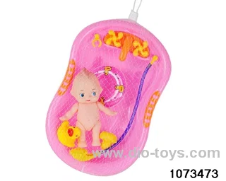 6 inch doll in Net bag