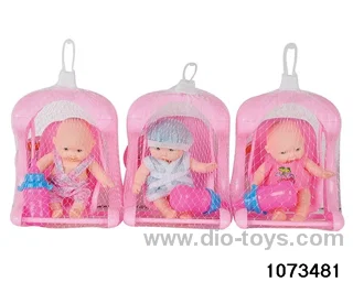 5.5 inch doll in Net bag