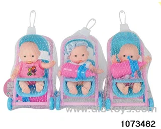 5.5 inch doll in Net bag