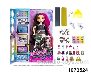 10 inch 12 jointed doll set in window box