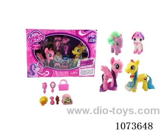 Vinyl animal set