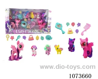 Vinyl animal set