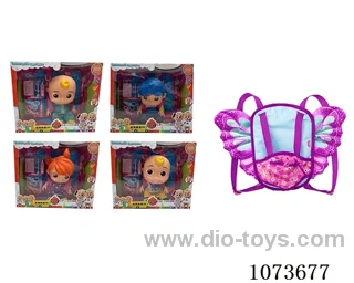 14inch doll with butterfly backpack